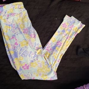 Flower leggings